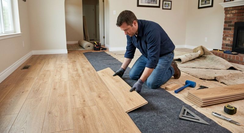 Laminate Floor Remodeling in Marysville, WA