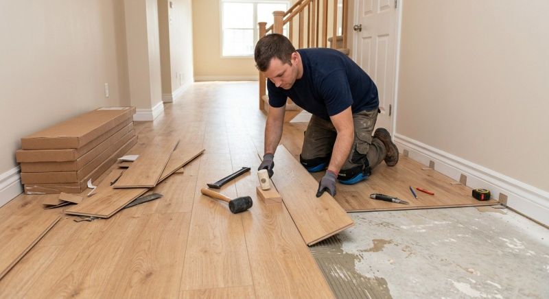 Laminate Floor Replacement in Kenmore, WA