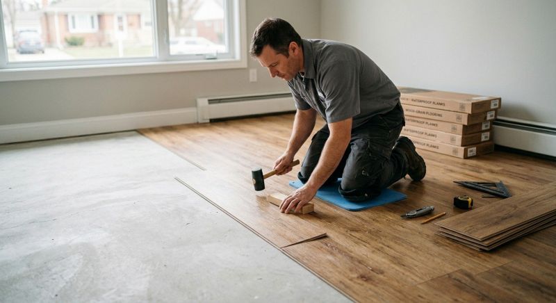 Linoleum Floor Installation in Everett, WA