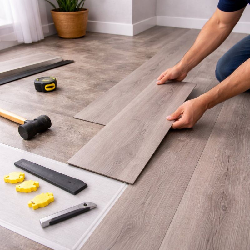 Luxury Vinyl Tile Installation in Bothell, WA