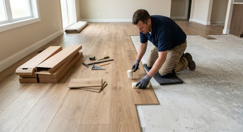 Luxury Vinyl Tile Installation in Kenmore, WA