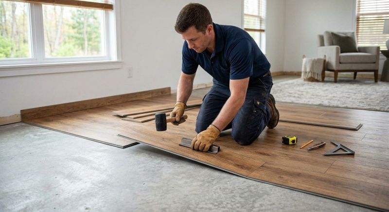 Luxury Vinyl Tile Installation in Kenmore, WA