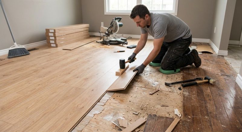 Plank Laminate Installation in Marysville, WA