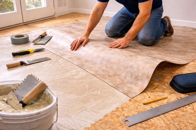 Sheet Flooring Installation in Mukilteo, WA