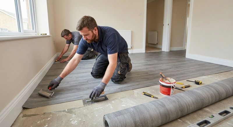 Sheet Linoleum Installation in Bothell, WA