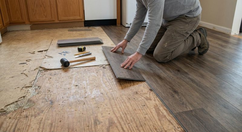 Vinyl Flooring Installation in Kenmore, WA