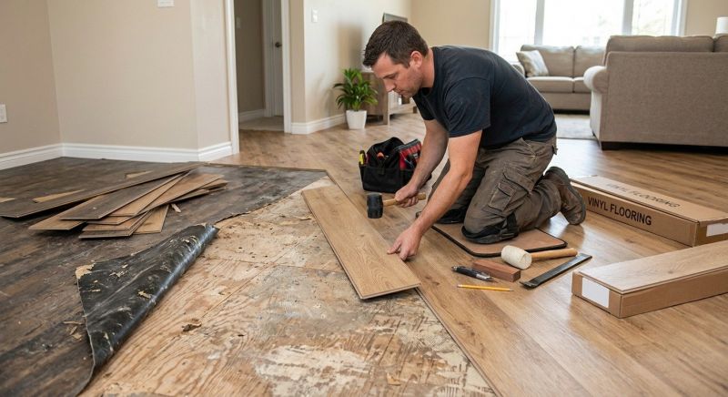 Vinyl Flooring Installation in Lynnwood, WA